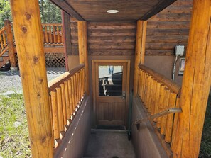 Exterior detail - Aspen Grove - spend some time by a creek! 3 bedrooms each with private entrance. (Nathrop)