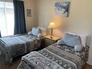 2 chambres, Wi-Fi, literie fournie