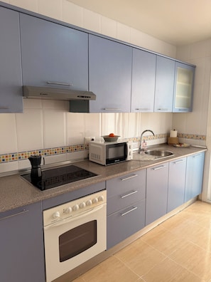 Microwave, stovetop, paper towels