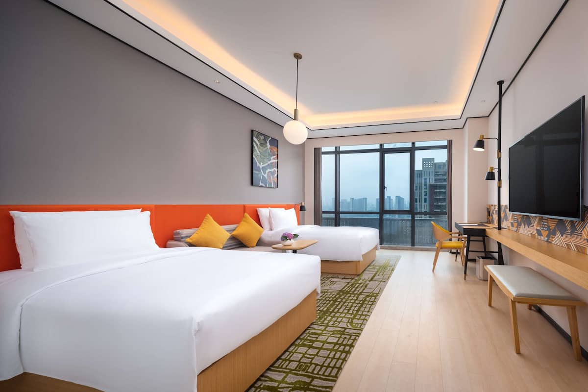 Double or Twin Room, 2 Single Beds | 1 bedroom, premium bedding, pillow-top beds, in-room safe