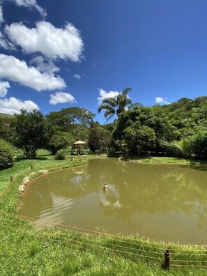 Property grounds - Sítio com Chalés com Lareira e spa (RJ)