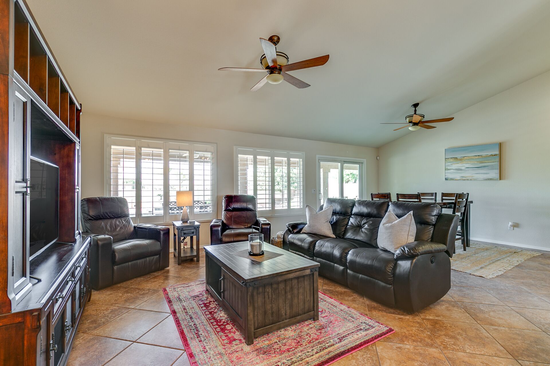 Smart TV, books, offices