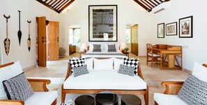 5 chambres, fer et planche à repasser, accès à Internet, literie fournie