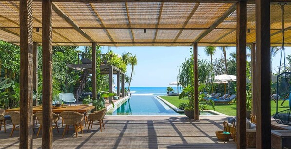 Pool - Glamorous Beachside Escape in Seminyak, Bali Villa 1055 (Kuta)