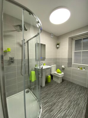 Badkar och handdukar