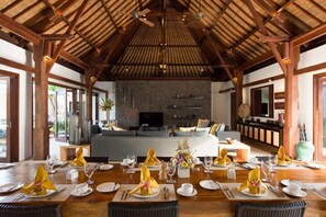 Dining - A Luxurious Oasis Steps from the Shore, Bali Villa 1008 (Bali)