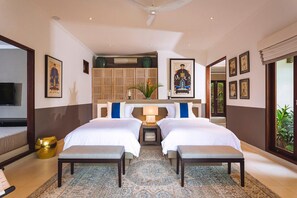 4 室のベッドルーム、インターネット、ベッドシーツ、車椅子でアクセスできる設備