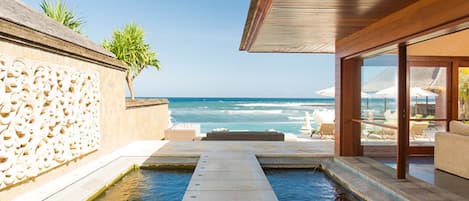 An infinity pool
