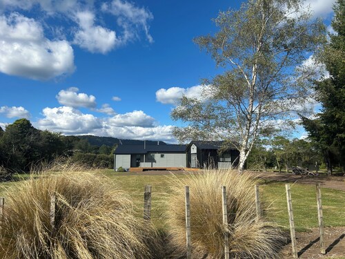 Alpine Bach with spa and separate games room.