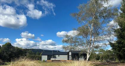 Alpine Bach with spa and separate games room.