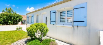 Maison calme proche plage avec jardin et terrasse