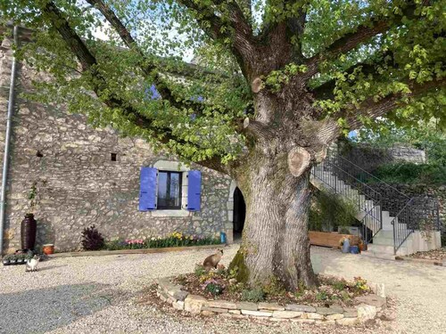 Gîte 6 personnes climatisé dans un mas de charme et de caractère avec piscine