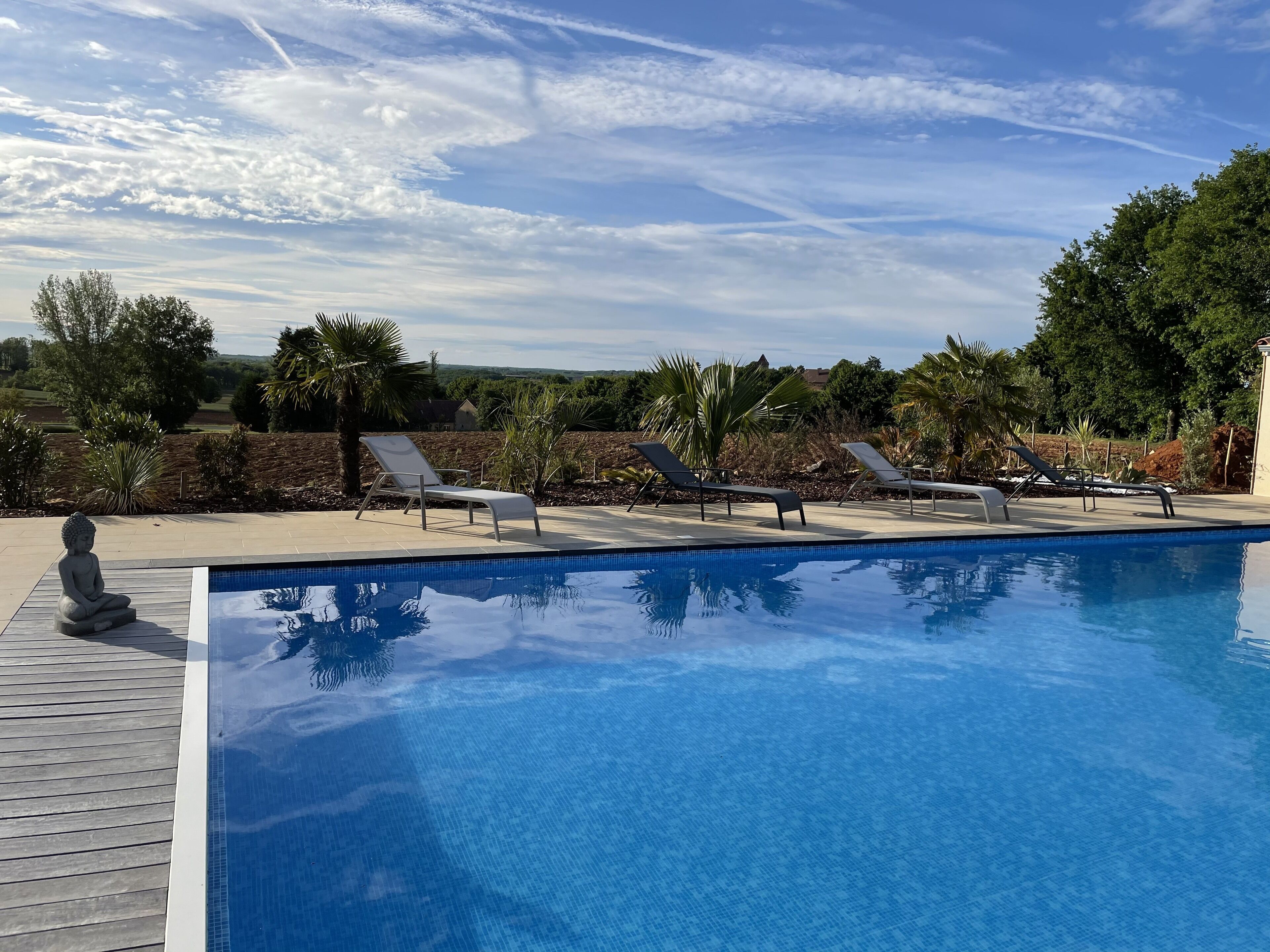 Una piscina climatizada