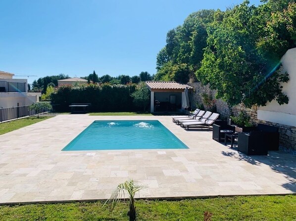 Außenpool, beheizter Pool