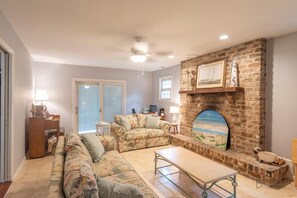 Smart TV, books, video library, offices