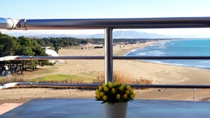 Property grounds - Twin room with sea and Long Beach view terrace (Opština Ulcinj)