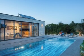 Pool - Villa Tia in Kukurini  - Haus für 8 Personen (Pican)