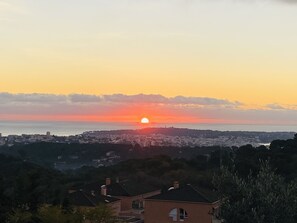 Vue sur la plage/l’océan