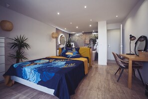 3 chambres, fer et planche à repasser, lit parapluie, Wi-Fi gratuit