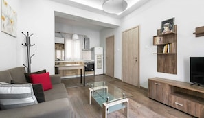 Appartement Ville | Aire de séjour | Téléviseur à écran plat