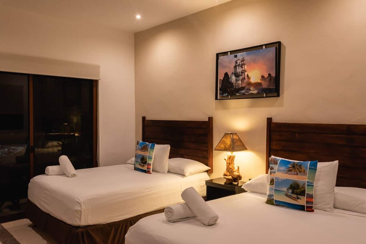 Select Comfort beds, in-room safe, laptop workspace, blackout curtains