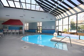 Indoor pool, outdoor pool