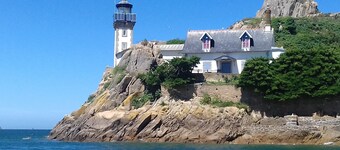 Villa Oceane au Coeur de Carantec à 150 Mètres du Bourg et 200mètres de la Plage