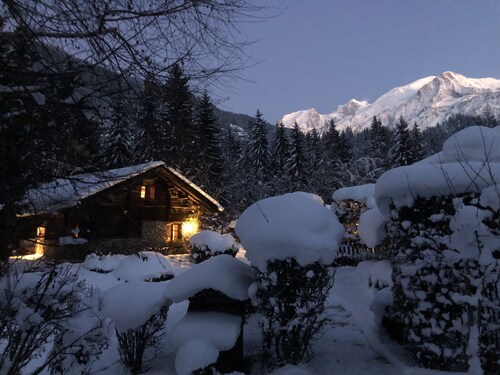 Chalet Authentique Dans Écrin de Nature