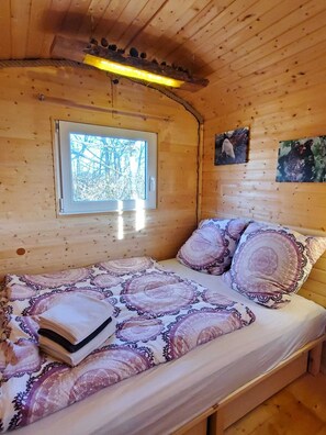 1 bedroom, travel cot, WiFi, bed sheets - Gemütlicher Schäferwagen in der Eifel (Nettersheim)