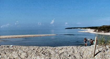 Two minuet walk to the beach. On a quiet private road