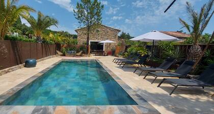 SUPERB VILLA, very QUIET, 5min FROM THE SEA of the GULF of Saint Tropez