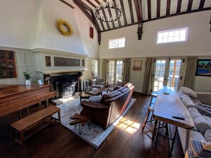 TV, foosball, books - HFH: Spectacular Home with Private Pool, Hot Tub, Views, Dog Friendly. Featured in Boston Herald! (Franconia)