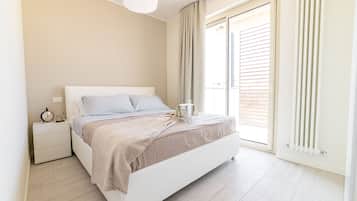 2 Schlafzimmer, Reisekinderbett, WLAN, Bettwäsche