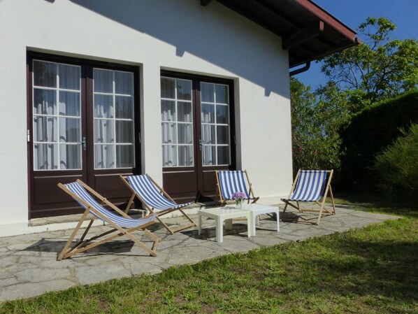 Terrace/patio - Villa LOU LANOT for 8 people free wifi (SOORTS HOSSEGOR)
