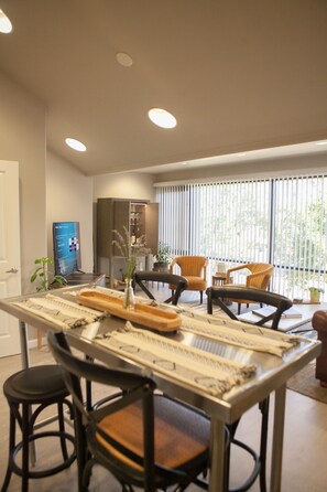 Games room - Wine country living meets NYC style   (Sonoma)