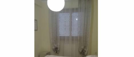 1 bedroom, iron/ironing board, bed sheets