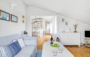 Fireplace, DVD player