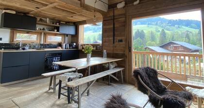 Magnifique chalet ancien refait neuf 8 personnes avec sauna