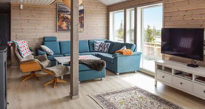 Schönes Haus in Sjusjøen mit Sauna