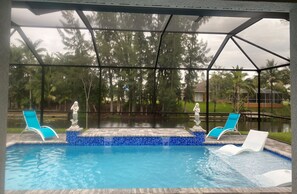 Außenpool, beheizter Pool