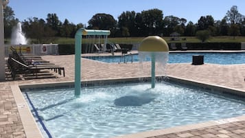 Indoor pool, a heated pool