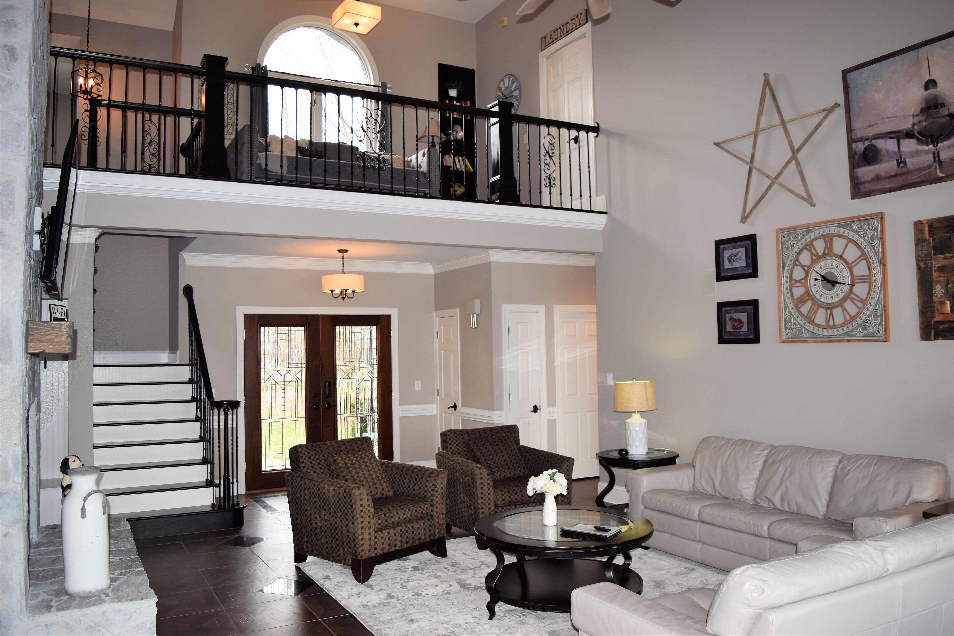 Lakefront with Spectacular Views & Sandy "Kid Friendly" Beach in best location.