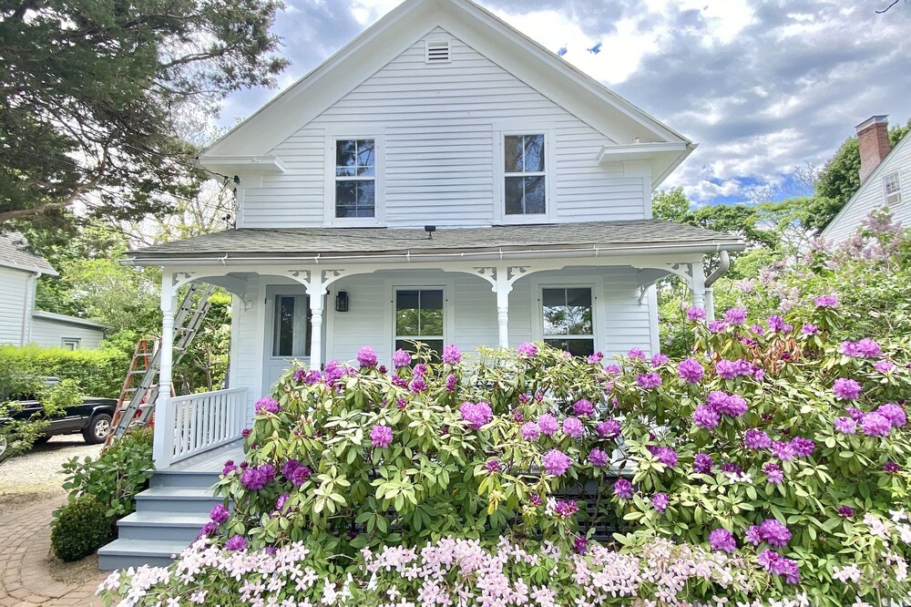 Sag Harbor Village Chic with water views