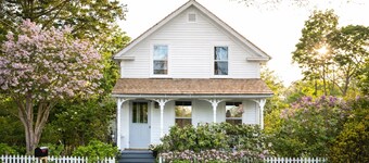 Sag Harbor Village Chic with water views