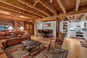 Smart TV, fireplace, foosball, offices
