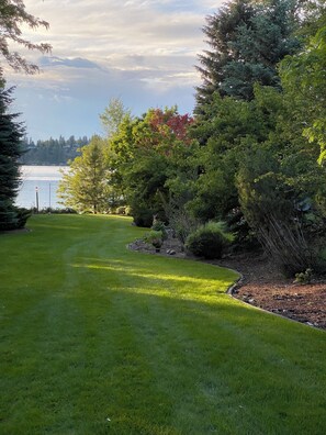 Property grounds - One of a kind gem- 2 rental units on 1.2 lakefront acres ideal for 2 families  (Hayden)