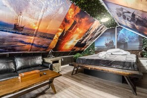 4 sovrum, skrivbord, strykjärn/strykbräda och gratis wi-fi