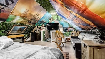 4 dormitorios, escritorio, tabla de planchar con plancha y wifi gratis