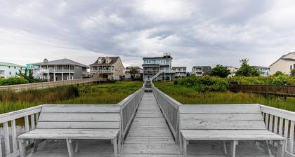 Amazing Intercostal Waterway Home at Holden Beach