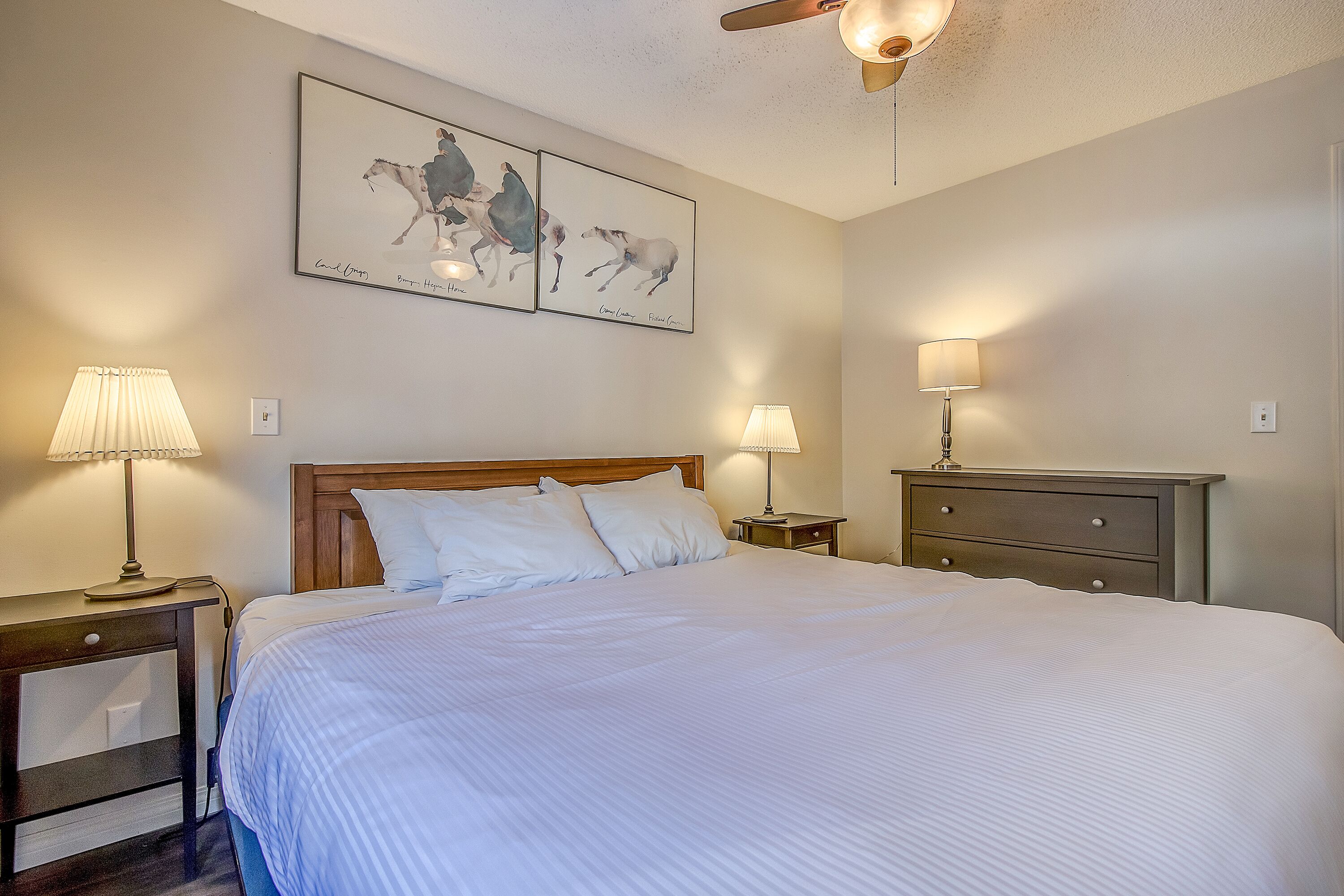 3 bedrooms, desk, iron/ironing board, free WiFi